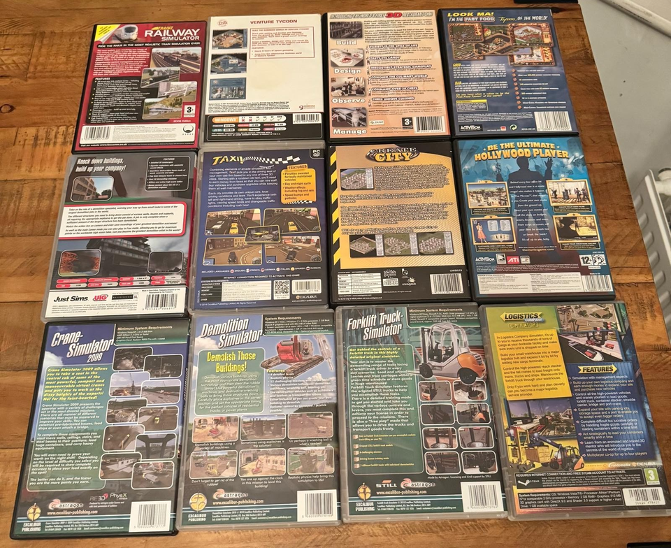 PC Games Bundle - Rare Retro PC Games - Vintage PC Games - PC ...