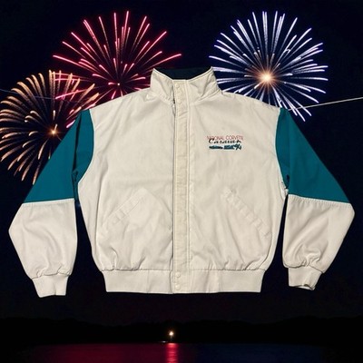 Vtg 1994 Dunbrooke National Corvette Caravan USA Tour Jacket Large Made USA