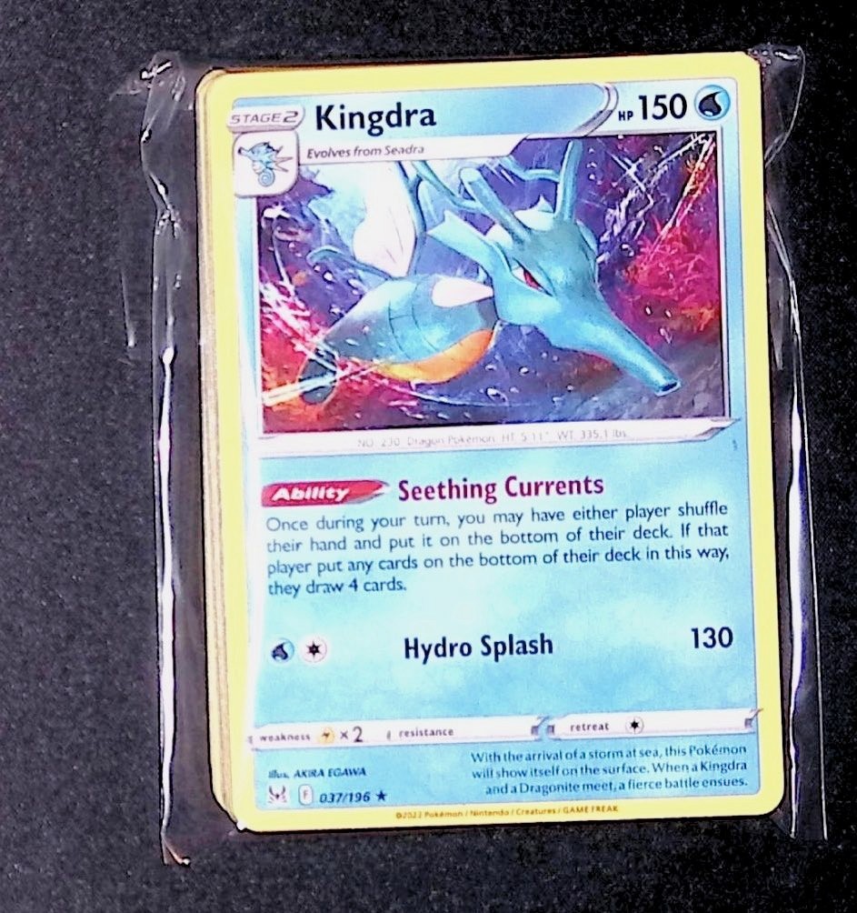 🔥 POKEMON COMPLETE HORSEA,SEADRA,KINGDRA EVOLUTION LINE! 25+ Water Cards Repack
