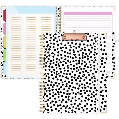 Clipboard with Storage, Clipboards for Letter Size, Clip Board with 5 Folders...
