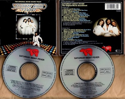 BEE GEES   SATURDAY NIGHT FEVER   2-CD-BOX / ORIGINAL  SOUNDTRACK zum FILM