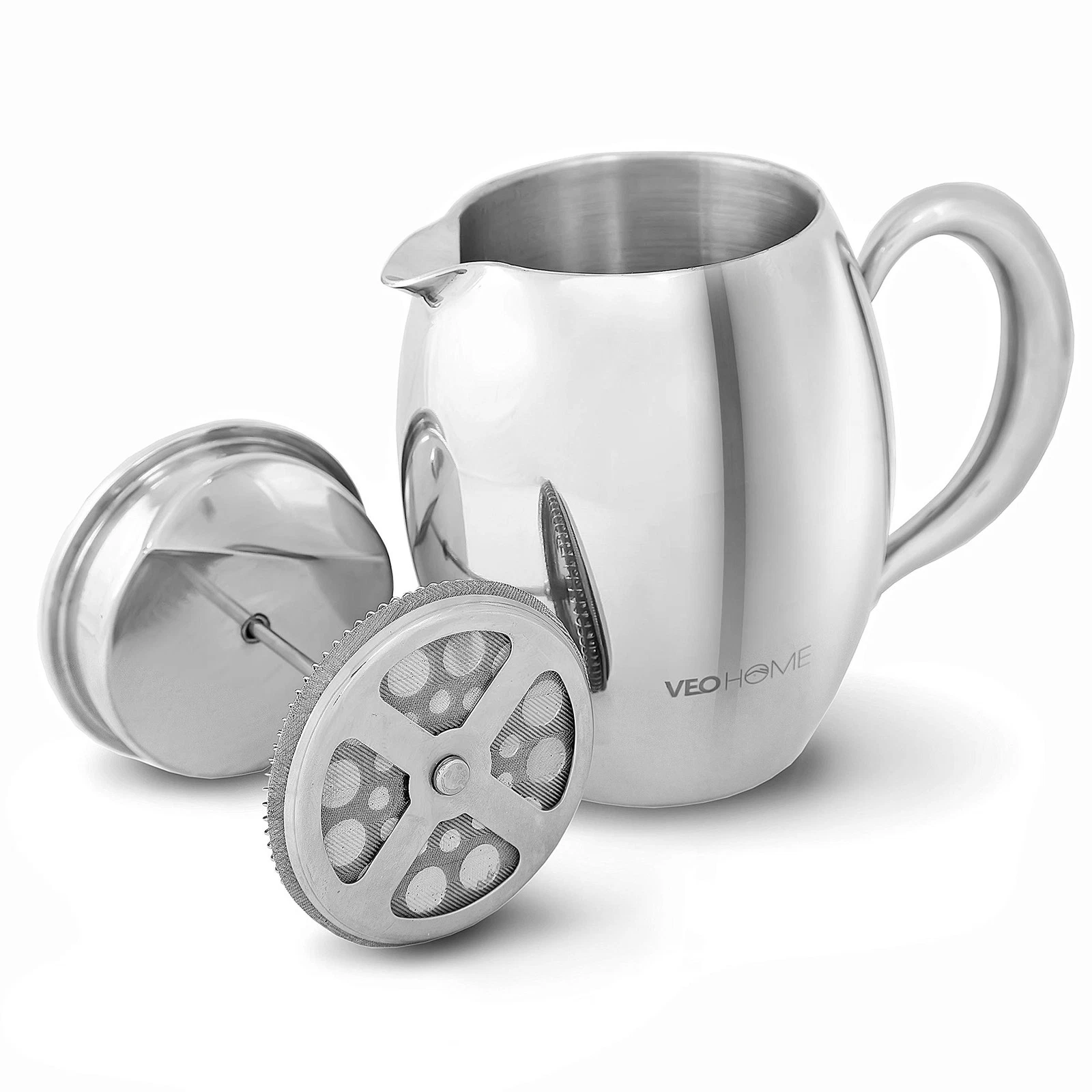 - 0.75 litre plunger - Unbreakable and keeps the coffee hot for a long time t...