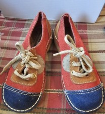 New Deadstock Vintage 70s Keds Grasshopper Suede Leather Shoes. Kids 11.5