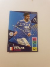 SIGNED PANNINI ADRENALIN 2021-22 CARD-WESLEY FOFANA-CHELSEA