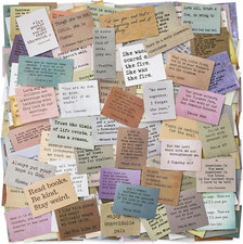 300 Pieces Non-Repetitive Retro Typewriter Style Motivational Quote Stickers, In thumbnail