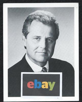 VTG WJW FOX 8 TIM TAYLOR CLEVELAND NEWS ANCHOR PROMO CARD 4 & 1/4'' X 5 & 1/2''
