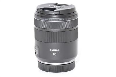 Used Canon 85mm f/2 Macro IS STM RF Lens UK