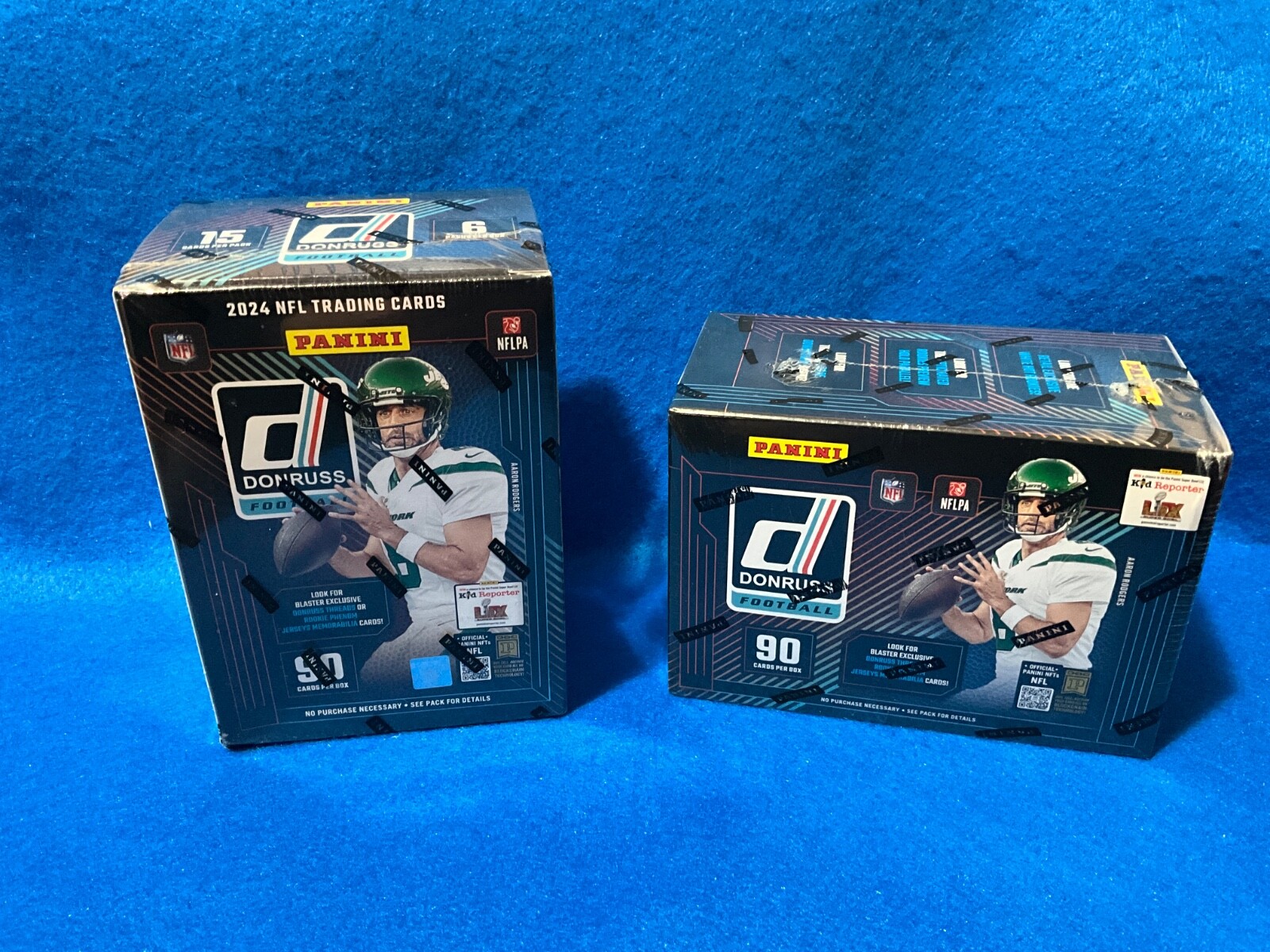 LOT OF 2 - 2024 Panini Donruss Football Factory Sealed Blaster Box FREE SHIPPING
