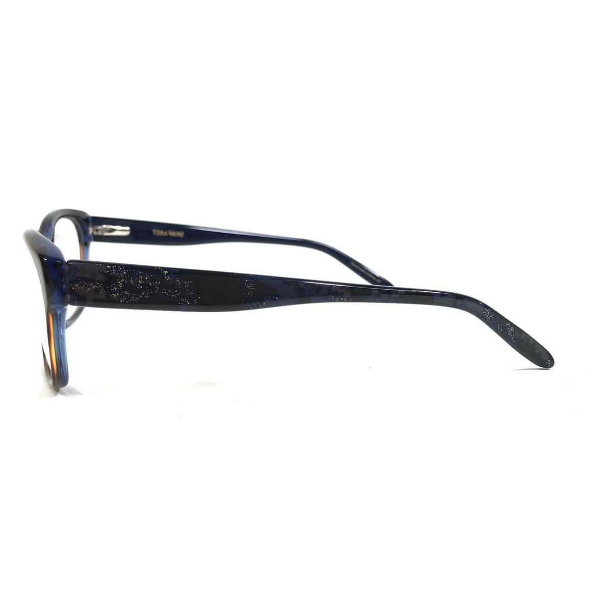Vera Wang Eyeglasses Frames V901 TO Blue Tortoise Cat Eye 