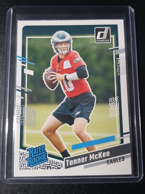 Tanner McKee - Donruss Football 2023 - Philadelphia Eagles - Rated Rookie