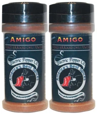 Chili Pepper Powder Hot Spice Chipotle Smoked Serrano Seasoning Bottle Gift Set