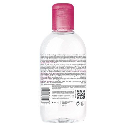 Bioderma Sensibio H2O Micellar Water For Makeup Remover 250ml - Picture 2 of 8