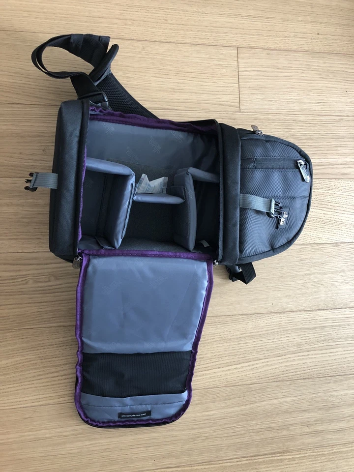 Camera Sling Backpack Bag for Canon Nikon Sony DSLR & Mirrorless by Altura Photo - Image 4 of 4