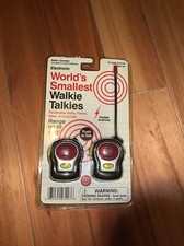 Worlds Smallest Walkie Talkies by Westminster, Mini