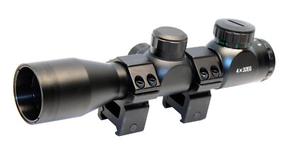 Hunting scope 4x32 illuminated red green reticle for century arms centurion bp12