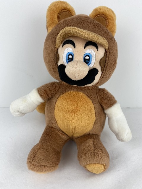 raccoon mario plush