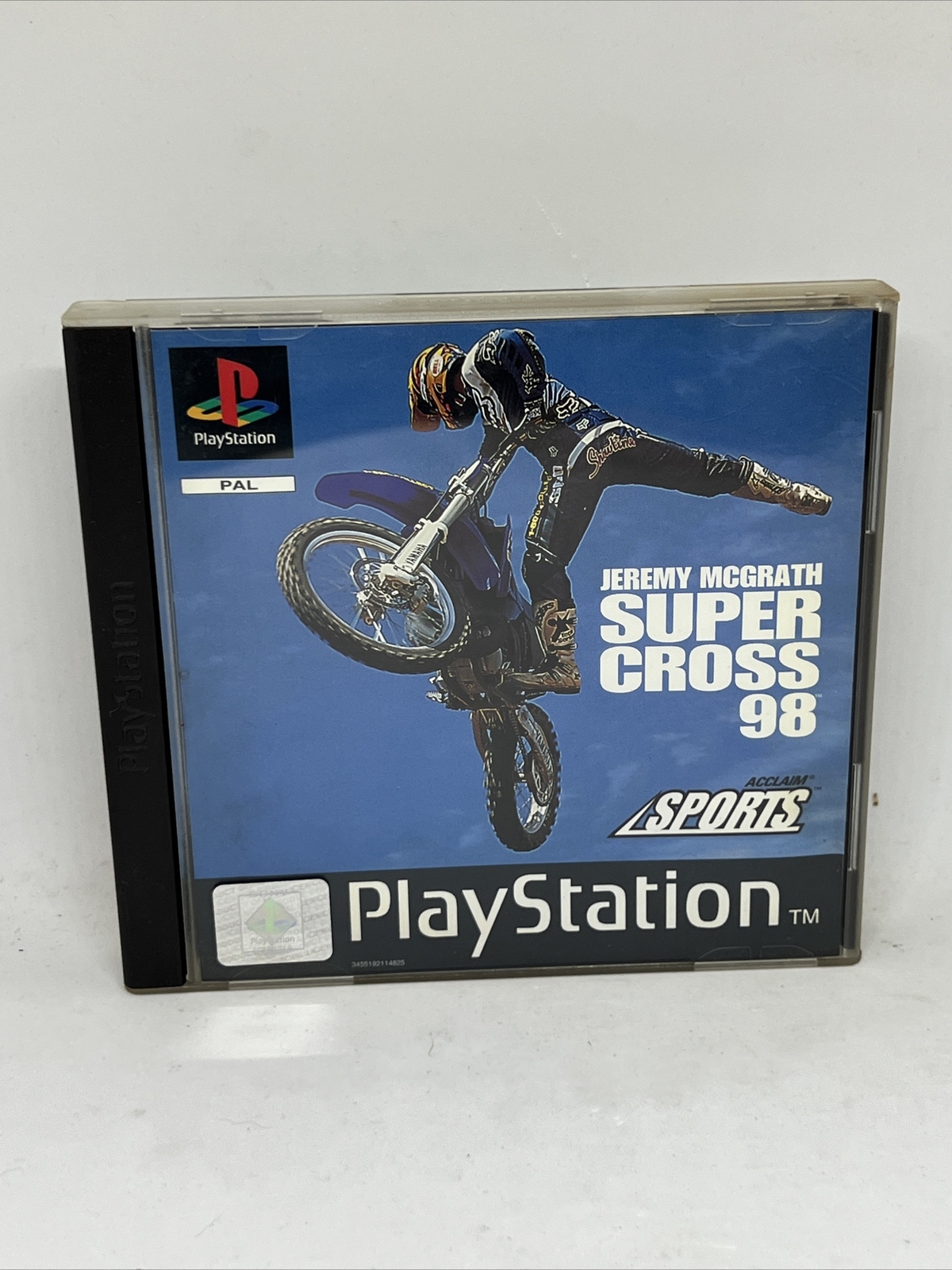 Jeremy McGrath Supercross 98 Sony PS1 (One) Game | VGC | Complete With Inserts