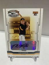 Nate McLouth 2005 Donruss Throwback Threads Autograph /1000 Auto