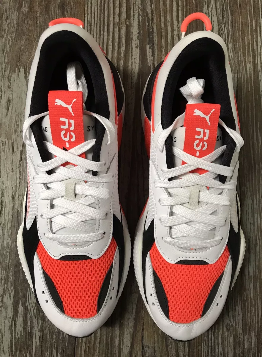 Puma RS X Reinvention Red Blast White Black Running System