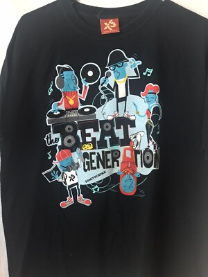 Vintage 80's Exact Science Beat Generation Large Graphic Vintage 80's Exact Science Beat Generation Large Graphic