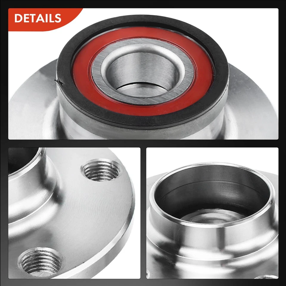 2x Radnabe Radlagersatz Hinten mit ABS-Sensor für VW Polo Audi A1 A2 Seat Skoda - Bild 3 von 4