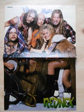Rednex Autogramme full signed 28x42 cm Poster gefaltet
