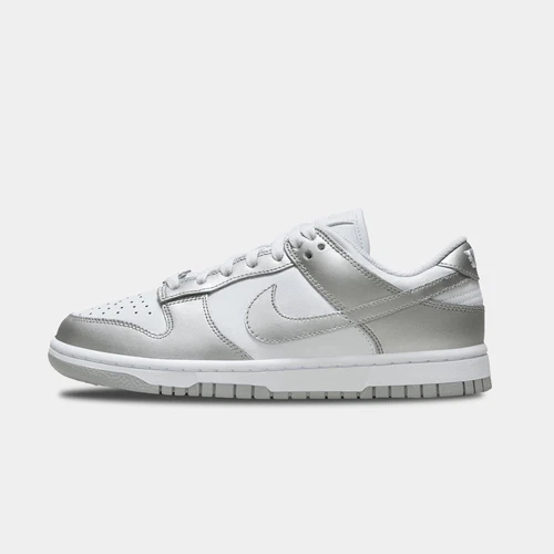 Nike Dunk Low White Metallic Silver Grey Fog Herrenschuhe 42 | 42,5 | 44 | 44,5