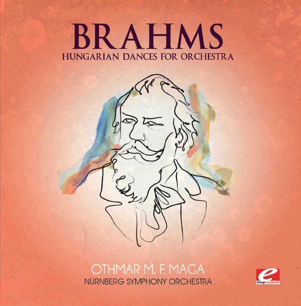 Johannes Brahms HUNGARIAN DANCES FOR ORCHESTRA (CD)