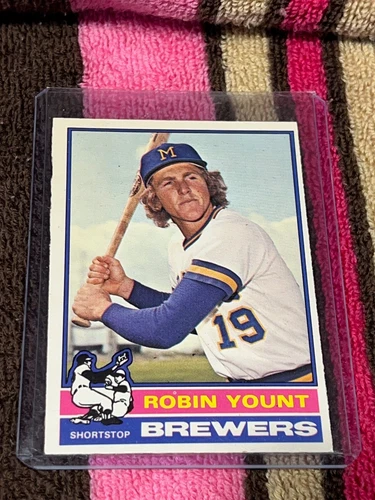 1976 O-PEE-CHEE #316 ROBIN .YOUNT BREWERS H.O.F. NM-MT VINTAGE 2nd YEARS CARD!