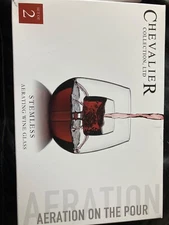 wine accessories clef du vin and chevalier aerating glasses