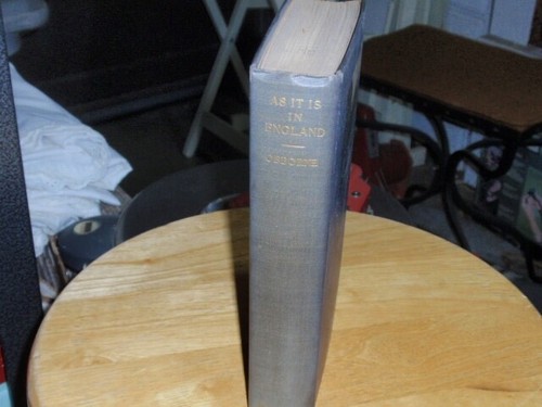 Vintage HC Book 1923 3rd Ed. As It Is In England by albert B. Osborne - Foto 8 di 8
