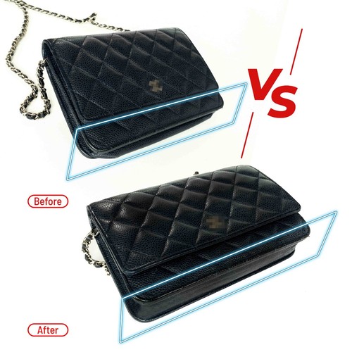 NO MORE sagging WOC bag Proven results handbag shaper for Wallet on Chain bag. - Picture 10 of 13
