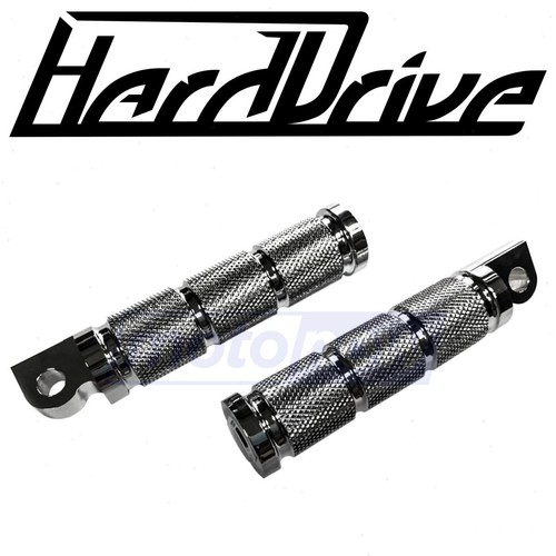 HardDrive Retro Rider Footpegs for 1990-2017 Harley Davidson FLSTF Fat Boy - ia