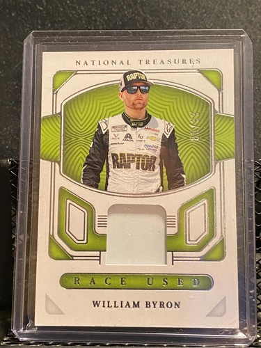 William Byron 2023 National Treasures NT Race Gebraucht - Blech #80/99