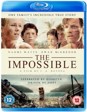 The Impossible Blu-ray (2013) Ewan McGregor, Bayona (DIR) cert 12 Amazing Value