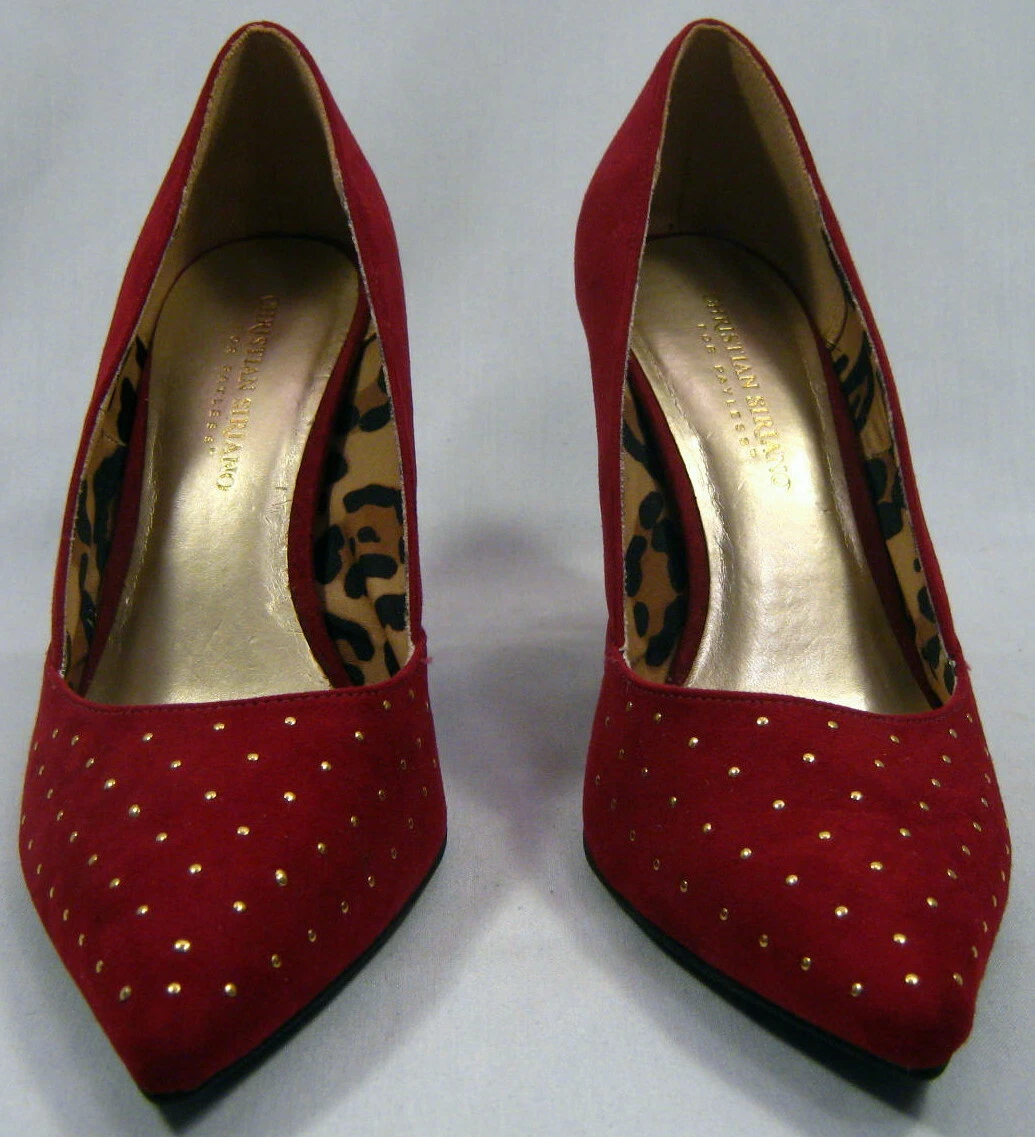 Share 158+ red shoes 1 inch heel esthdonghoadian