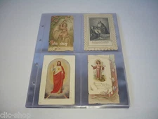 10 FOGLI CON 4 SCOMPARTI PER SANTINI