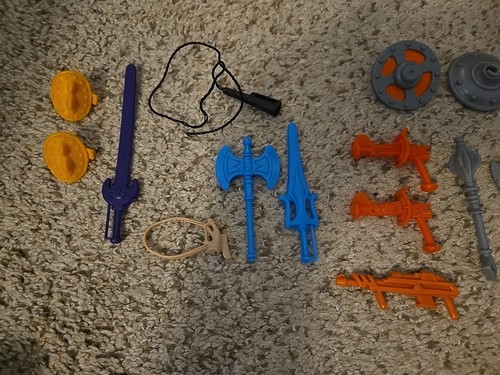 VTG 80's Masters of the Universe Lot of 8 Figures, Collectors Case, Accessories  - Picture 19 of 24