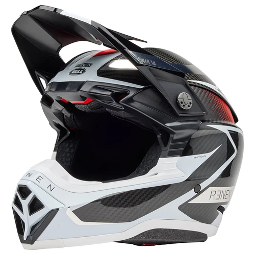 NUEVO CASCO DE CARBONO BELL MOTO 10 2025 RENEN RAYCON MX BICICLETA TODOTERRENO MIPS ESFÉRICA