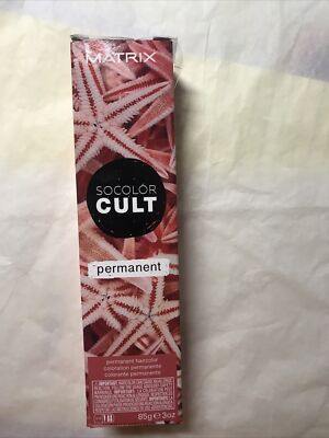 Matrix SoColor Cult PERMANENT Hair Color (3 oz) - Starfish Coral (TWO units)