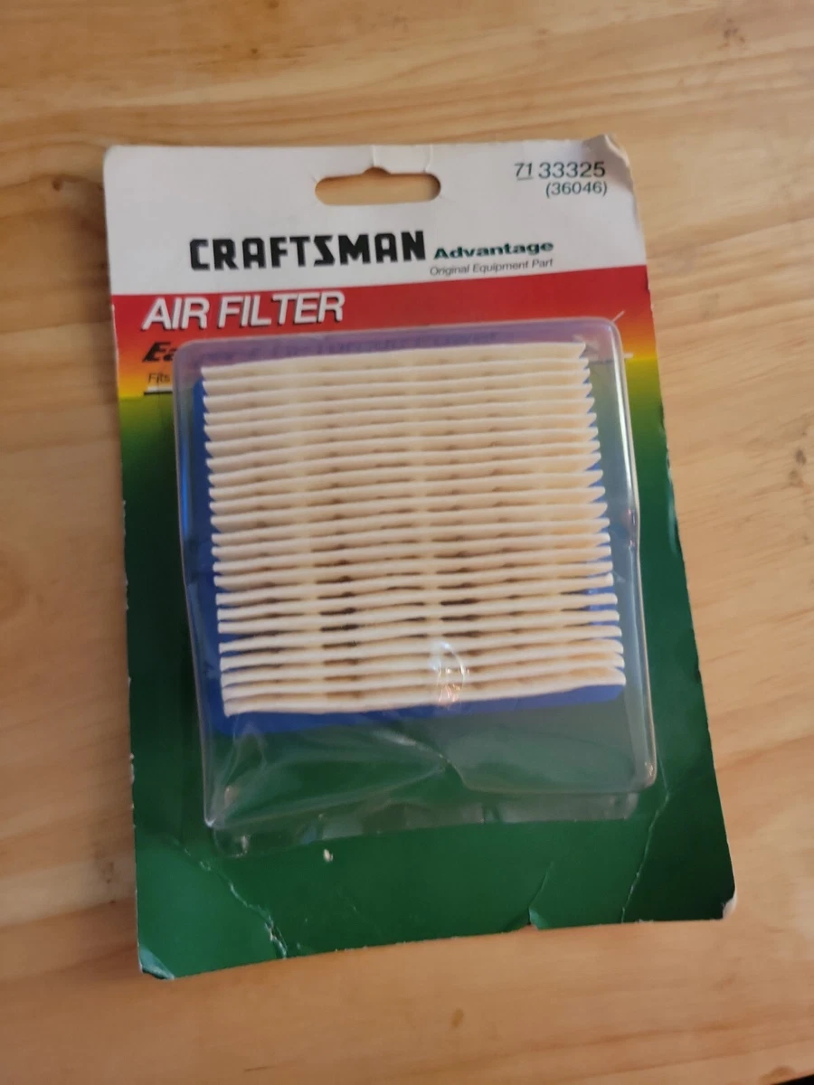 Craftsman Air Filter Eager 1 Advantage