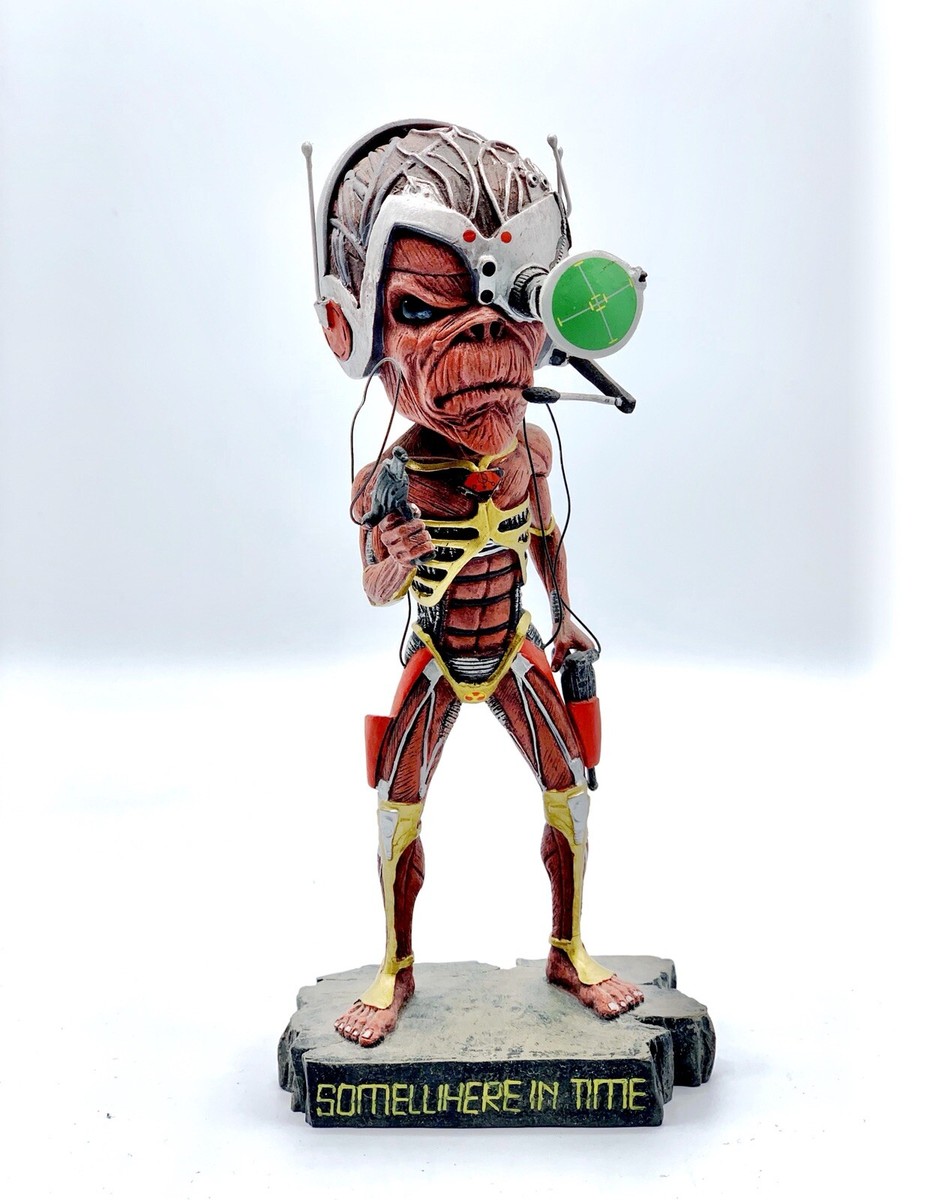 Iron Maiden Somewhere In Time Neca 2004 Eddie Bobble head Iron Maiden Somewhere In Time Neca 2004 Eddie Bobble head