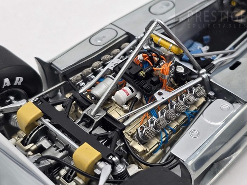 Exoto 1975 Ferrari 312T Formula 1 50th Anniversary Polished Aluminium 1:18 - Use - Picture 7 of 19