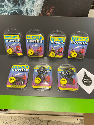 DINSMORES Feeder Bombs   7er Set   3,5g - 43g