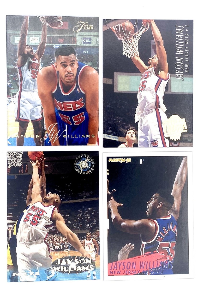 スポーツ選手 FLEER THE GAME JASON WILLIAMS 1993-94 Fleer Basketball Jayson Williams #339 Brooklyn Nets