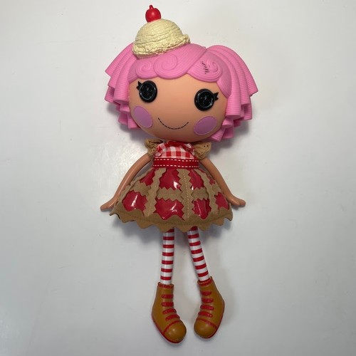 Lalaloopsy Cherry Crisp Crust Puppe volle Größe 12 Zoll 2013 MGA ENTERTAINMENT kein Haustier