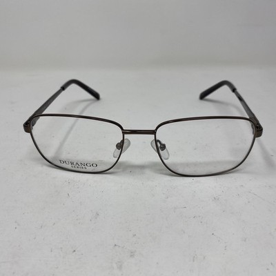 DURANGO SERIES EYEWEAR DYLAN C1 53-17-140 BROWN FLEX HINGE EYEGLASSES Q839