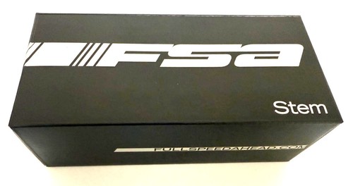 FSA Full Speed Ahead SCR SL-K Stem Clamp 31.8mm 110mm +/-6 Deg Black Aluminum - Picture 11 of 13