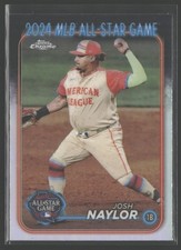 2024 Topps Chrome Update #ASGC-37 Josh Naylor 2024 All-Star Game Chrome