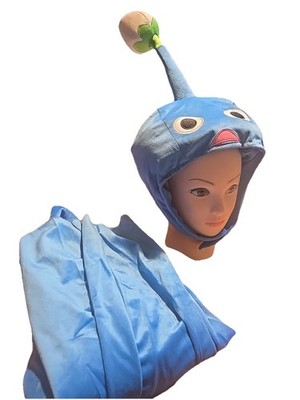 Pikmin Blue Kids Costume Nintendo Disguise Size Small 4-6 Official Licensed